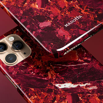Red Marble Case For iPhone, 3 of 4