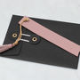 Personalised 'This book belongs to..' Leather Bookmark, thumbnail 2 of 4