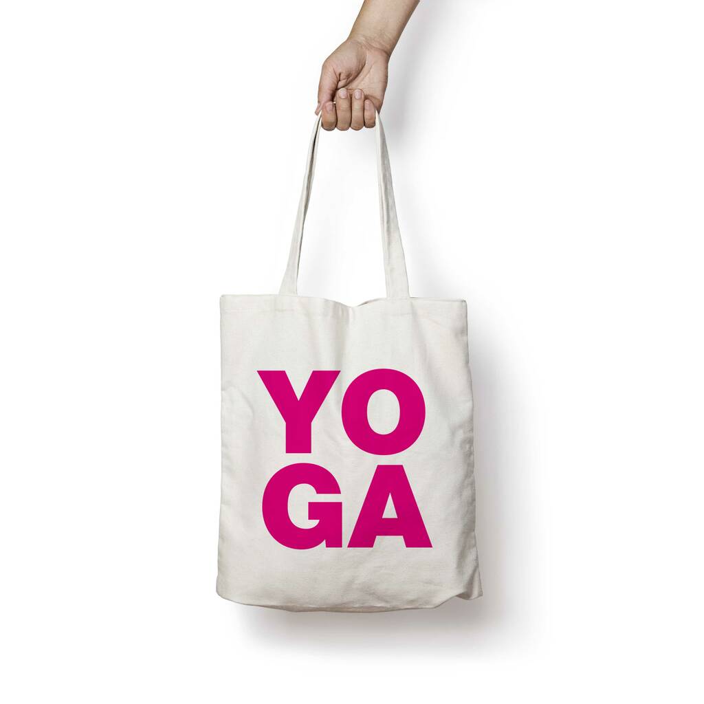 Yoga Tote Bag By Russet and Gray