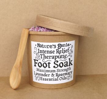 Lavender And Rosemary Foot Soak Therapy Crystal, 4 of 6