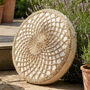 Ambala Woven Round Floor Cushion, thumbnail 2 of 6