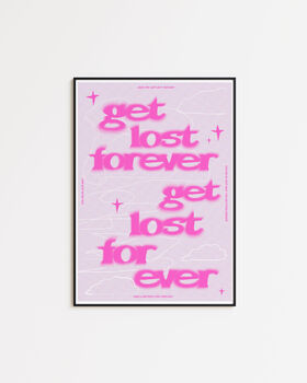 Wet Leg 'Mangetout' Lyric Art Print, 2 of 3