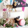Personalised Cheetah Party Animal Cake Toppers, thumbnail 2 of 10
