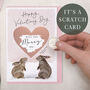 Scratch To Reveal Proposal Valentines Greeting Card, thumbnail 1 of 4