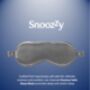 Snooz Zy Satin Sleep Mask Charcoal, thumbnail 2 of 2