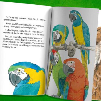 Great Zoo Mystery Personalised Book, 3 of 8