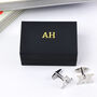 Personalised Alphabet Initial Cufflinks, thumbnail 6 of 11