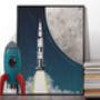 Space Rocket Posters, thumbnail 2 of 9