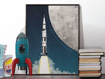 Space Rocket Posters, 2 of 9