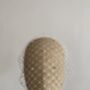 White Bird Cage Veil With Pearls 'Chloe', thumbnail 4 of 8