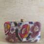 Digitally Printed Pink Floral Clutch Bag, thumbnail 10 of 10