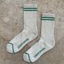Light Grey Boyfriend Socks, thumbnail 1 of 4
