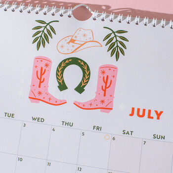 2024 Calendar | Desert Dreams | A4, 8 of 12