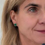 Four Leaf Clover Stud Earrings In Rainbow Of Colours, thumbnail 6 of 10