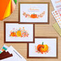Pumpkin Meadow Picture Craft Kit | Autumn Home Decor, thumbnail 7 of 7