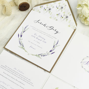 Floral Wedding Invitations, 4 of 7
