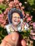 Hyacinth Bucket Holographic Sticker, thumbnail 1 of 5