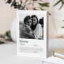Personalised Friendship Photo Print Gift For Bestie, thumbnail 1 of 10