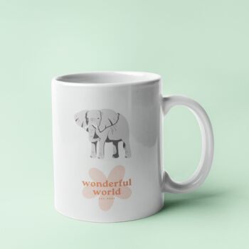 Elephant Personalised Mug, 3 of 3
