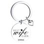 Personalised Best Wife Ever Key Ring Set With Gift Box, thumbnail 1 of 4