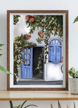 Italian Door Art Print, 2 of 3