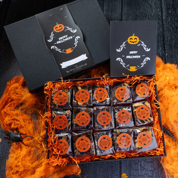 Halloween Vegan Indulgent Brownie Gift, 2 of 3