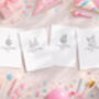 Pack Of Four Birthday Icons Celebration Cards, thumbnail 2 of 6