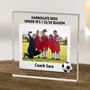 Personalised Football Coach Thank You Gift Block, thumbnail 1 of 3