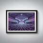 Hi Nightclub Ibiza Travel Poster Art Print, thumbnail 1 of 8