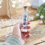 Couple’s First Christmas Personalised Message Bottle, thumbnail 2 of 2