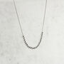 Sterling Silver 21 Beads 21st Birthday Necklace, thumbnail 3 of 7