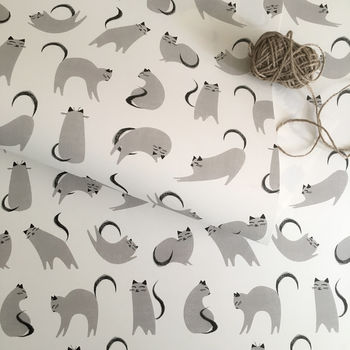 Cat Wedding Wrapping Paper, 5 of 6