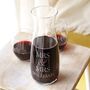 Personalised Couple's Crystal Carafe, thumbnail 6 of 8