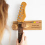 Personalised Guitar Hanger Non Symmetrical Head Stock, thumbnail 1 of 6