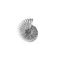 Ammonite Lapel Pin/Tie Pin – Silver/Gold Vermeil Plated, thumbnail 4 of 7