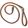 Green Rolled Leather Slip Lead, thumbnail 1 of 4