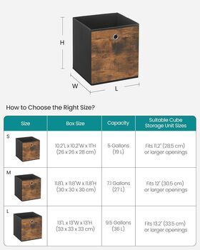 Eight Piece Foldable Storage Cubes Set, 2 of 7