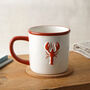 Coastal Living Lobster Stoneware Mug In Gift Box | Homeware | Kitchenware | Novelty Mug | Nautical, thumbnail 1 of 4