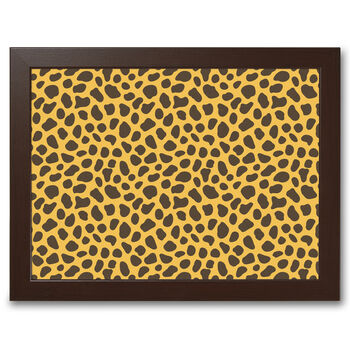 Cheetah Pattern Lap Tray With Beanbag Cushion, 6 of 7