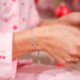 Fabulous Friend Christmas Wreath Bracelet, thumbnail 5 of 9