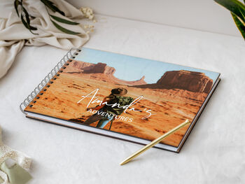 Personalised Wooden Photo Album Scrapbook, 10 of 10