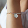 Personalised Engraved Message Stretch Bead Bracelet, thumbnail 1 of 5