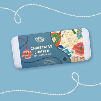 Christmas Jumper Decoration Kit, 5 of 6