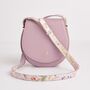 Meadow Creatures Lilac Saddle Bag, thumbnail 1 of 6