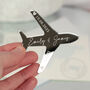 Destination Wedding Map And Plane Save The Date Magnets, thumbnail 3 of 7