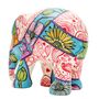 'Henna And Head Scarves' Hand Painted 15cm Elephant, thumbnail 11 of 11