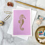 Seahorse Luxury Box Set Of Eight Note Cards, thumbnail 7 of 10