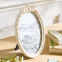 Classical Oval Photo Frame, thumbnail 1 of 3