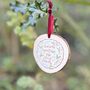 Personalised Family Christmas Tree Decorations, thumbnail 3 of 4