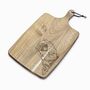 Personalised Pekingese Engraved Acacia Serving Board, thumbnail 2 of 2